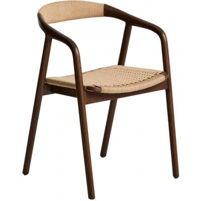 Kave Home Derile Ořechová s výpletem – Zboží Dáma