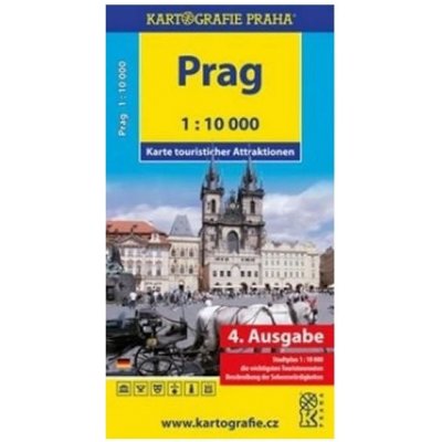 Praha mapa turistických zajímavostí – Hledejceny.cz