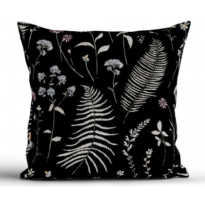 MKLuzkoviny.cz bavlna Renforcé Gloria černá 40 x 40 cm – Zboží Mobilmania