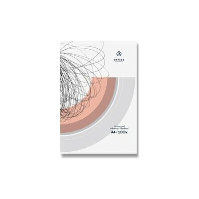 Papírny Brno Writing Pad šitý blok A4 linkovaný 100 listů – Zboží Dáma