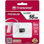 Transcend microSDHC 32 GB Class 10 TS32GUSDC10 – Sleviste.cz