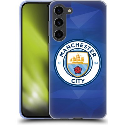 Pouzdro HEAD CASE Samsung Galaxy S23 Plus Manchester City FC - Modré nové logo