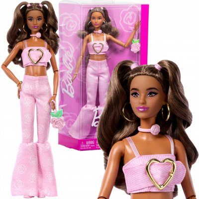 Mattel Barbie Deluxe Style Růžový denim JJN71 – Zboží Mobilmania