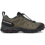 Salomon X Ward Leather Gtx Deep Lichen green black olive night – Hledejceny.cz