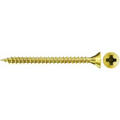 FISCHER VRUTY DO DŘEVA Classic Fast FSPII FSPII CZF 5,0x35 YC, bit PZ 551210 – Hledejceny.cz