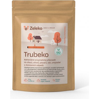 TRUBEKO čistící bakterie do dřezů, sifonů a potrubí 300 g – Sleviste.cz