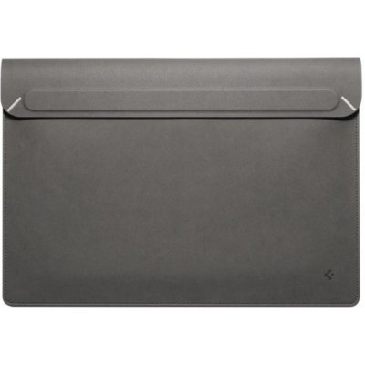 Spigen Valentinus obálka se stojánkem pro iPad Pro 12 9 MacBook do 14 AFA06421 šedá