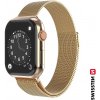 Řemínek k chytrým hodinkám SWISSTEN ŘEMÍNEK PRO APPLE WATCH MILÁNSKÝ TAH 38-40 mm ZLATÝ 46000203