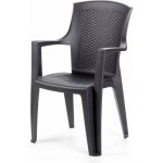Bibl plastové křeslo EDEN LUX - antracit – Hledejceny.cz