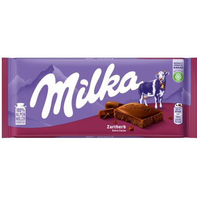 Milka jemně hořká 100 g – Zboží Mobilmania