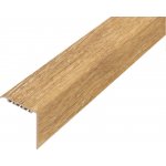 Acara schodová lišta Ap20 PVC dub zlatý 30x30 mm 1,8 m – Sleviste.cz