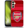 Pouzdro a kryt na mobilní telefon Samsung Pouzdro HEAD CASE Samsung Galaxy A14 5G / LTE Arsenal FC Logo s pruhy