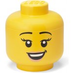LEGO® úložná hlava L šťastná dívka – Hledejceny.cz