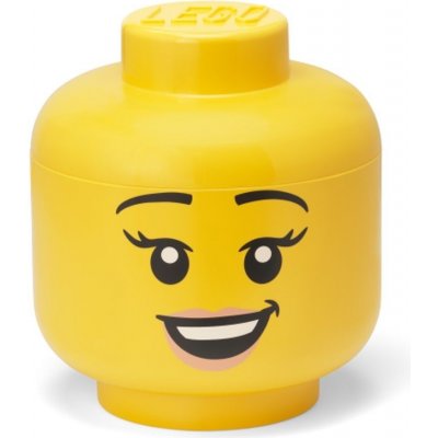 LEGO® úložná hlava L šťastná dívka – Hledejceny.cz