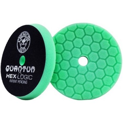 Chemical Guys Hex Logic Zelený tvrdší lešticí kotouč Quantum 165 mm | Zboží Auto