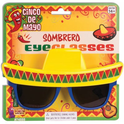 bristol Sluneční brýle sombréro mexiko – Zboží Dáma