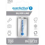 EverActive Silver Line 9V 250 mAh 1ks EVHRL22-250 – Zboží Mobilmania