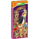 Nestor Tyčinky 3v1 ovoce, ořechy a tropické ovoce pro papoušky 175 g – Hledejceny.cz