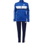 adidas dětská souprava 3-Stripes Tiberio modrá bílá tmavě modrá – Zboží Mobilmania