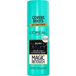 L'Oréal Magic Retouch Instant Root Concealer Spray vlasový korektor šedin a odrostů 01 Black 75 ml – Zboží Dáma