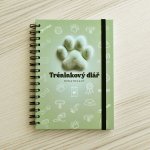 Dorella Tréninkový diář pro psy A5 137 stran nedatovaný mátová zelená – Zboží Dáma