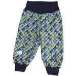 Fantom Kojenecké softshellové kalhoty modro zelené copánky – Zboží Dáma