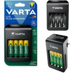 Varta LCD Plug Charger + 4x AA 2100mAh 57687101441 – Zboží Živě