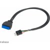 usb kabel Akasa AK-CBUB36-30BK