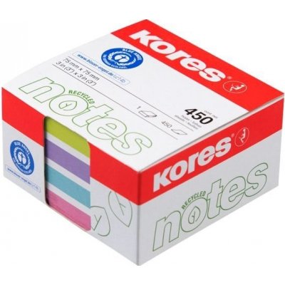 Kores Cubo Pastel - samolepicí bloček - 75 x 75 mm, 450 listů – Zboží Živě