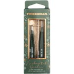 Tweezerman Enchanted Garden Lash Mini Tweezer Set limitovaná sada mini pinzet v pouzdře rose gold – Sleviste.cz