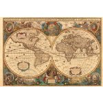 Ravensburger Historická mapa r.1630 5000 dílků – Zboží Dáma