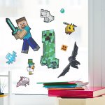 Samolepky na sklo Minecraft – Zboží Dáma