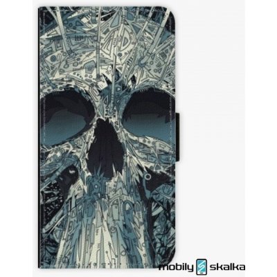 Pouzdro iSaprio Abstract Skull - Samsung Galaxy S8 Plus – Zboží Mobilmania