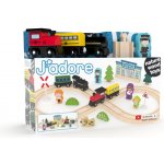 J'adore Hrací set s kolejemi farma 35 ks – Zboží Mobilmania
