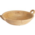 EXCELLENT HOUSEWARE Mísa servírovací mangové dřevo 30-35 x 9 cm přírodní KO-A55500300 – Hledejceny.cz