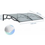 ARTPLAST Vchodová stříška 100x145cm transparentní – Zbozi.Blesk.cz