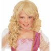 Dětský karnevalový kostým Widmann Dlouhá blond dívčí vlnitá paruka