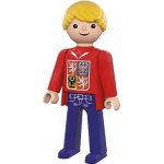 Efko Igráček Fanoušek MS v hokeji 2024 červený dres figurka – Sleviste.cz