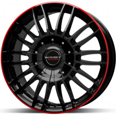 Borbet CW3 7,5x18 5x127 ET40 black red – Hledejceny.cz