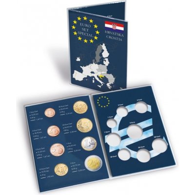 Leuchtturm Mincovní karta 1 sada euromincí Chorvatsko – Zboží Dáma