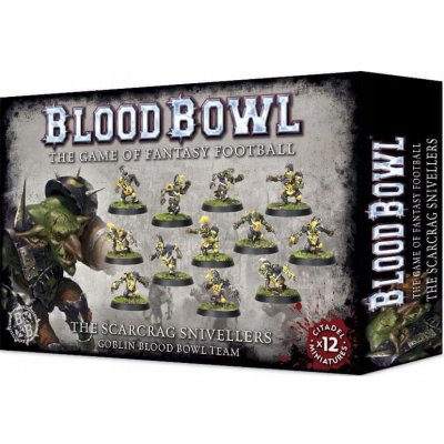 GW Warhammer Tým Scarcrag Snivellers Goblin Blood Bowl Team – Hledejceny.cz