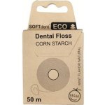 SOFTdent ECO Corn Starch dentální nit Mint 50 m – Zboží Dáma