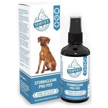 Topvet stomaclean zubní péče pro psy 50 ml