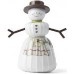 Vánoční porcelánová dekorace Snowwoman 11 cm Kähler – Zboží Dáma