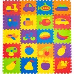 Ecotoys Vzdělávací pěnová puzzle podložka 148 x 119 cm – Zbozi.Blesk.cz