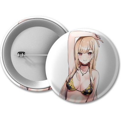 My Dress-Up Darling Placka Bikini Marin - 50 mm – Sleviste.cz