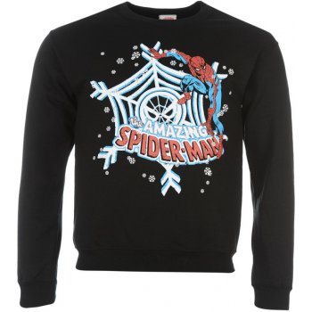 Character Christmas Sweatshirt Mens Spiderman