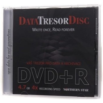 DataTresor DVD+R 4,7GB 4x, 1ks (DTD1JB4X)