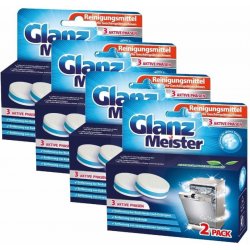 Glanz Meister Čističe myčky sada 3v1 4 x 2 ks