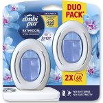 Ambi Pur Bathroom náhradní náplň Cotton Flower DUOPACK 2 x 7,5 ml – Zboží Dáma